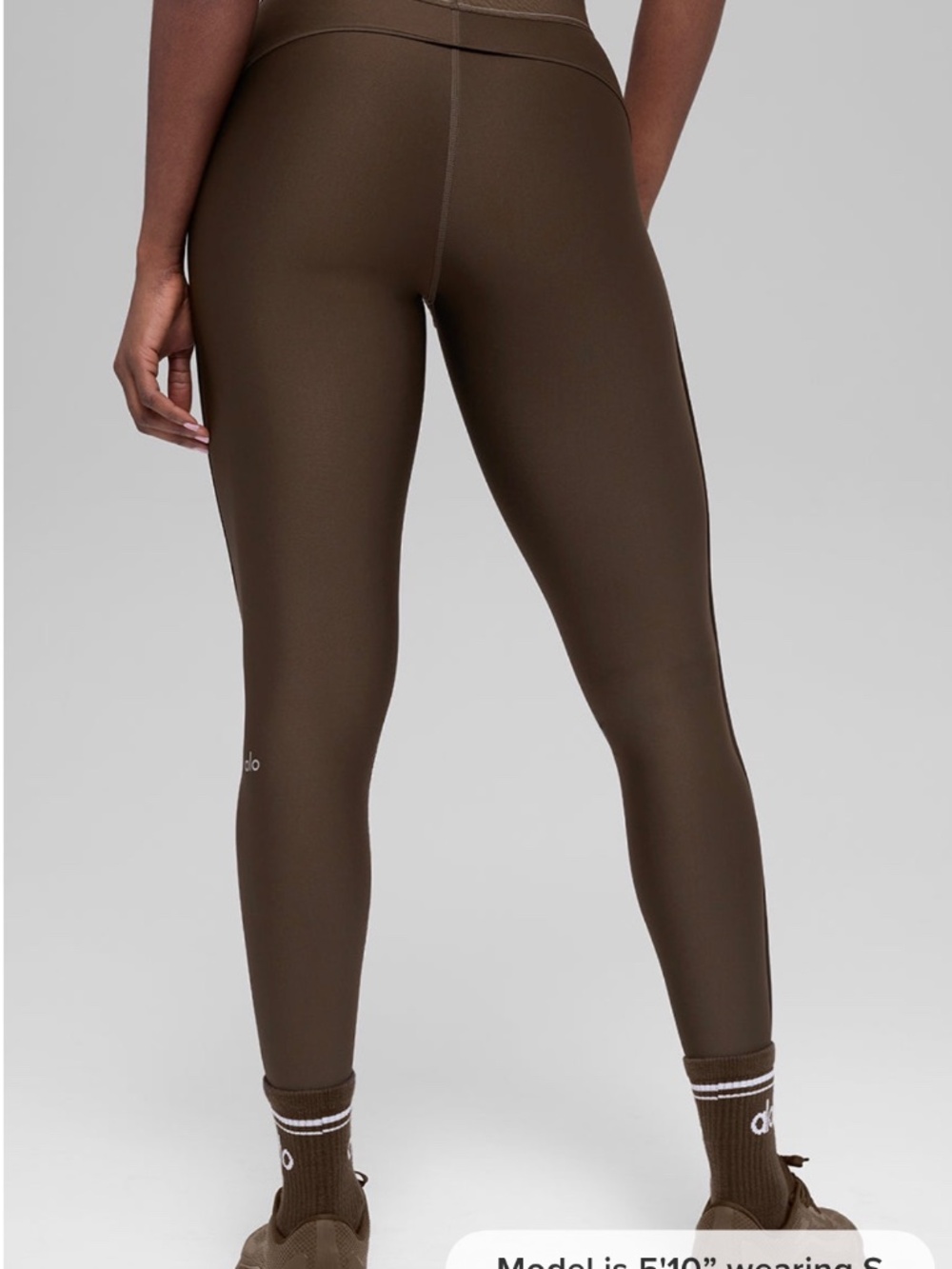 Alo Yoga Airlift High-Waist Suit Up Leggings espresso - Picture 3 of 4